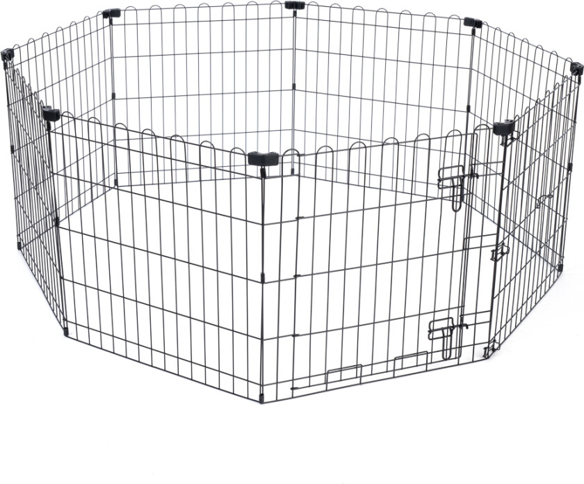 valpeinnhegning i metall - Størrelse S: 8 paneler à B 61 x H 64 cm