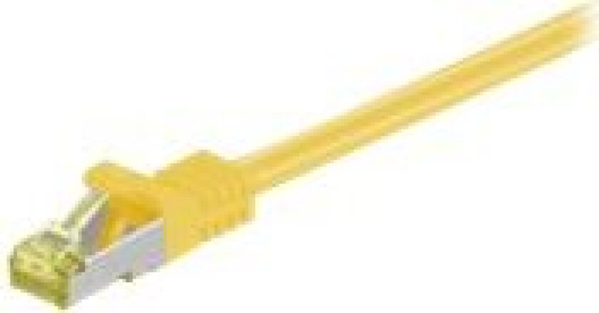 Microconnect - Nettverkskabel - Rj-45 (Hann) Til Rj-45 (Hann) - 2 M - Sftp, Pimf - Cat 7 - Gul