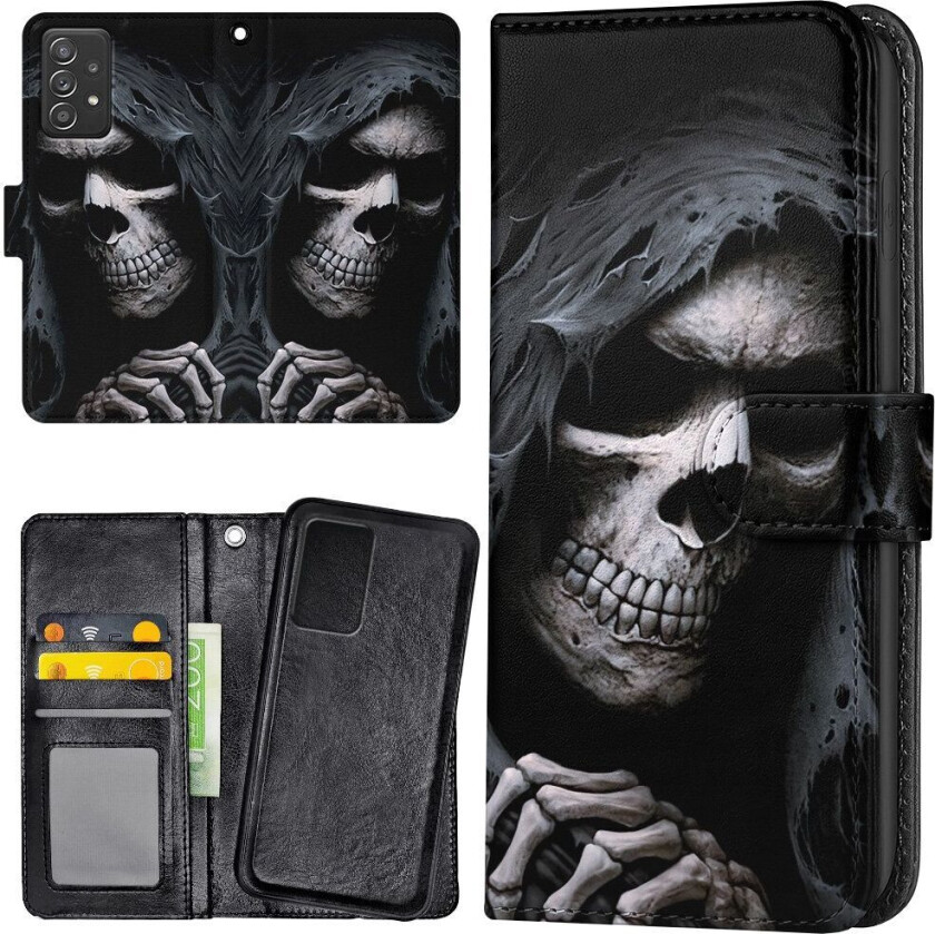Samsung Galaxy A53 5G - Lommebok Deksel Grim Reaper