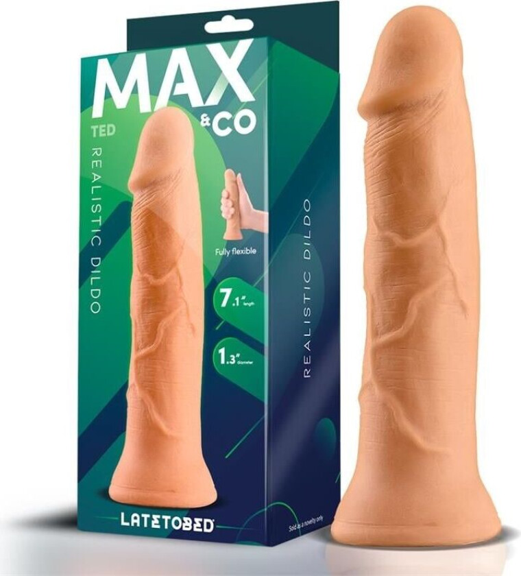 Ted Realistic Dildo 7.1 Flesh