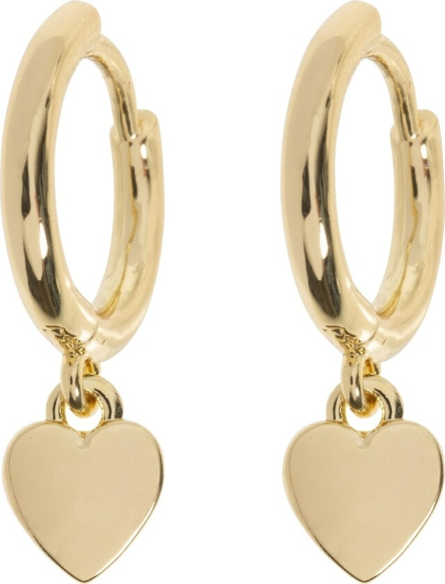 Sutton Classic Heart Hoop Earrings