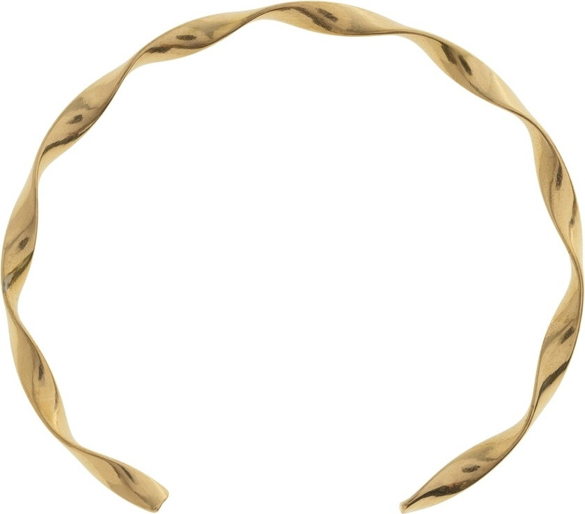Juniper Wavy Twisted Bangle Bracelet Stainless Ste