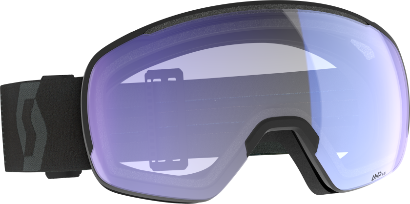 Sphere OTG Goggle Mineral Black AMP Illuminator Blue Chrome