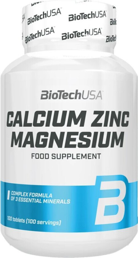Zink Calsium Magnesium, kosttilskudd STD