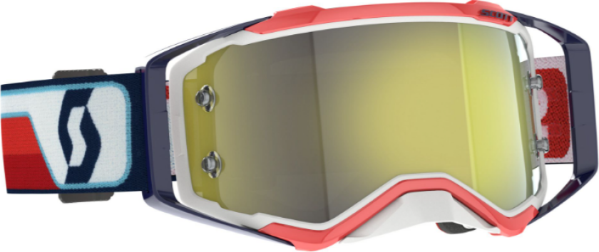 Prospect Goggles, Rød/Hvit