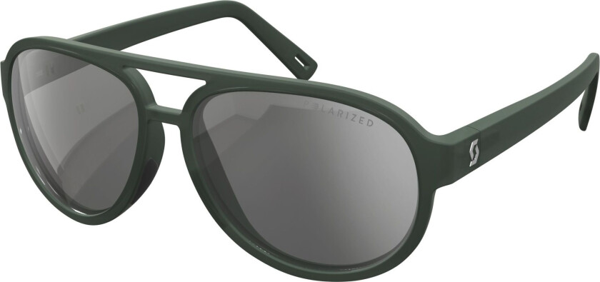 Bass Polarized Solbriller Mørkegrønn/Grå