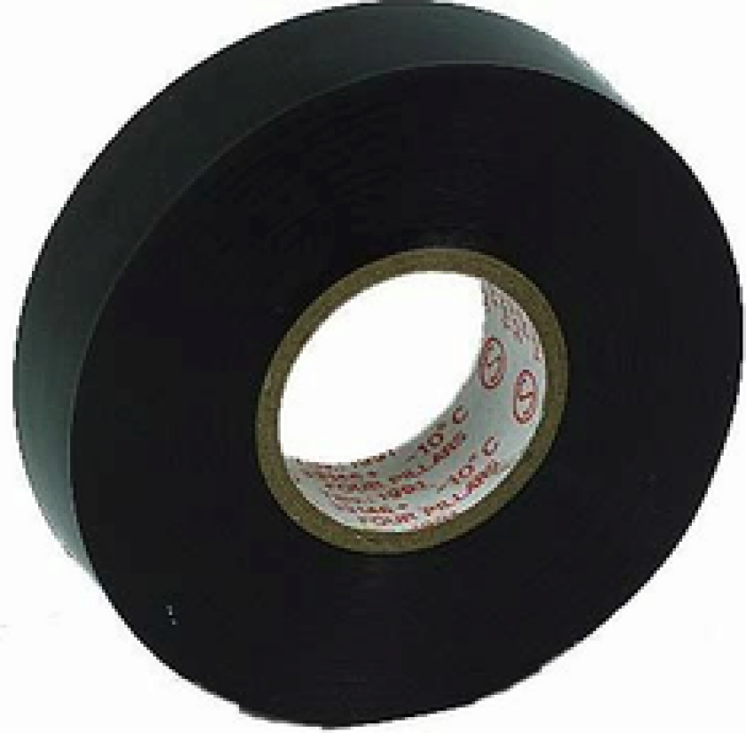 Bilde av ELTAPE 19MM SVART PVC 20M