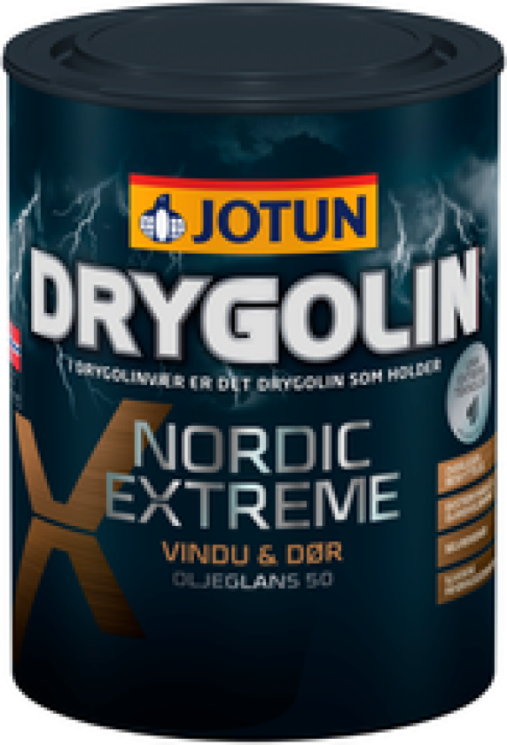 Drygolin Extreme Dør-Vindu Gul 0,68l