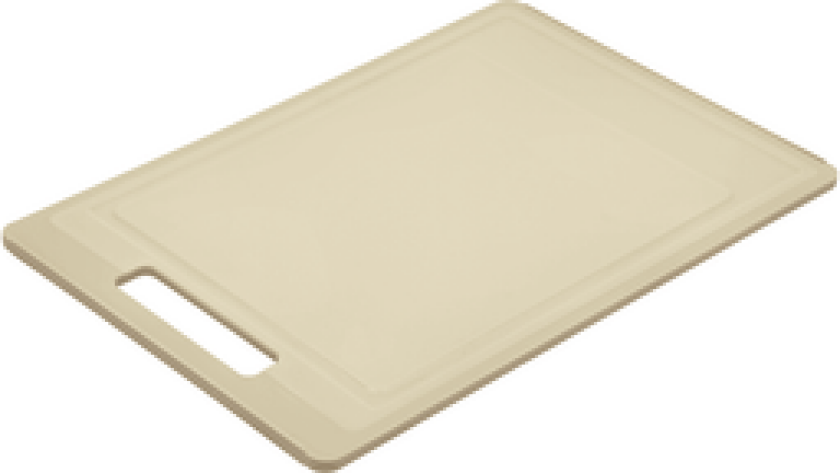 SKJÆREBRETT 44,5X30,5X0,9CM BEIGE PP/TPE