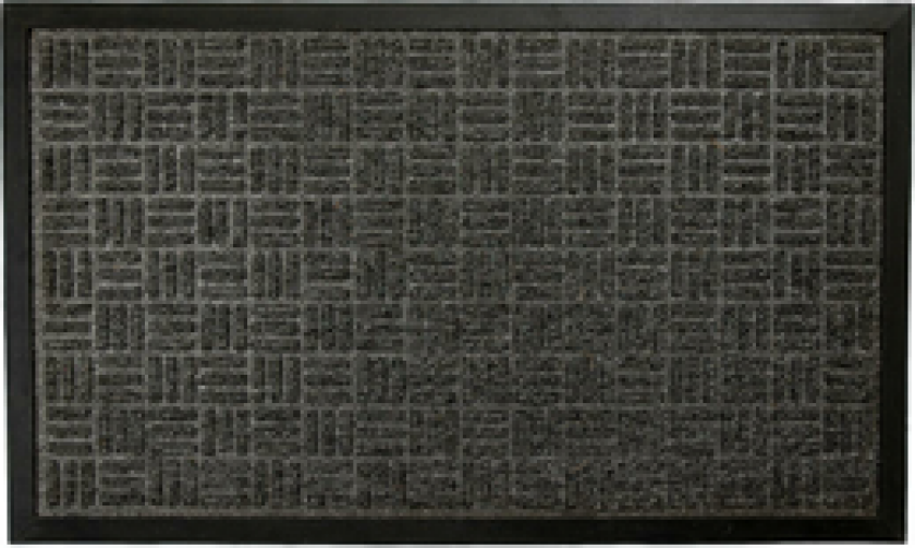 DØRMATTE ROBUST ANTRASIT 45X75CM