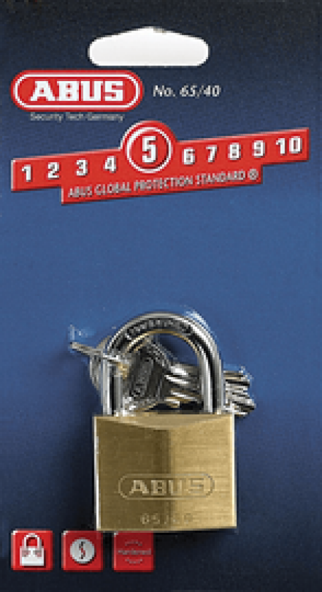 HENGELÅS 65/40 MESSING