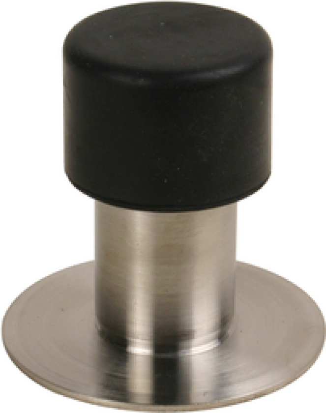 DØRSTOPPER RUSTFRI MED FOT Ø22X50MM