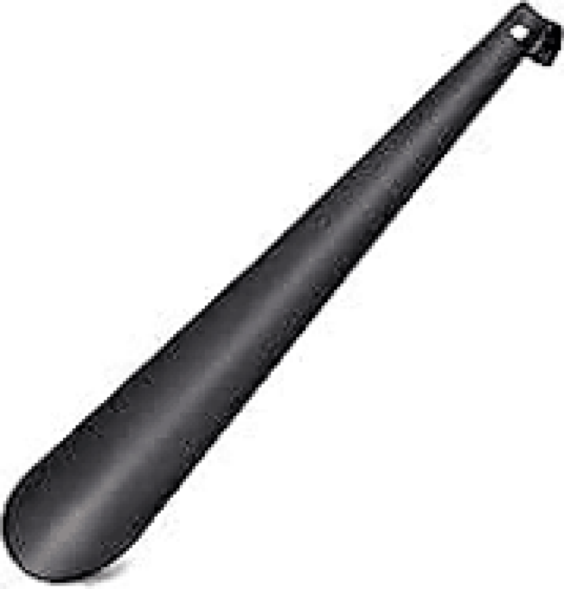 SKOHORN METALL SORT 30CM