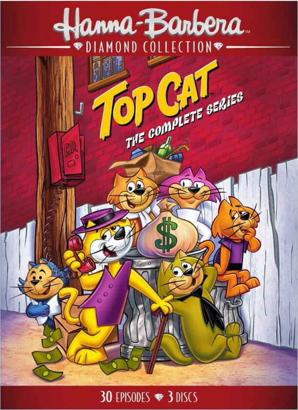 Top Cat Den Komplette Serien DVD
