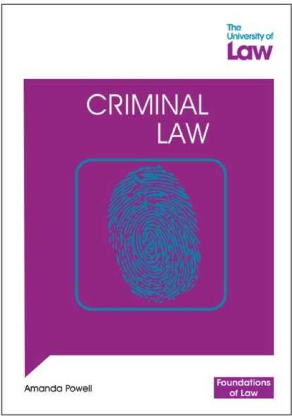 Foundations of Law Criminal Law