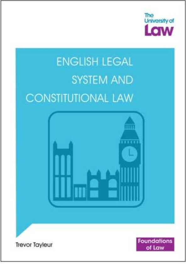Foundations of Law English Legal System and Constitutional Law