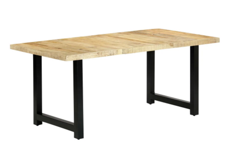 Spisebord heltre mango 180x90x76 cm