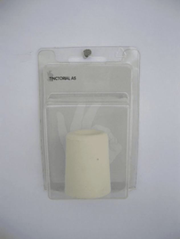 DØRSTOPPER HVIT 50MM