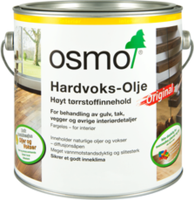 HARDVOKSOLJE 2,5L 3032 SILKEMATT