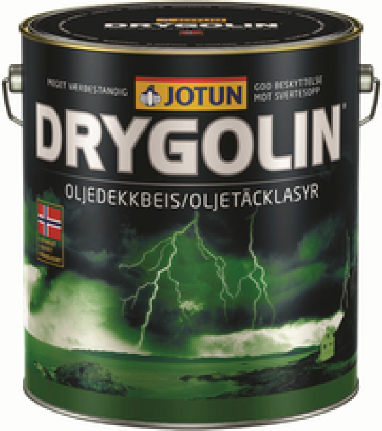 DRYGOLIN OLJEDEKKBEIS HVIT 10L
