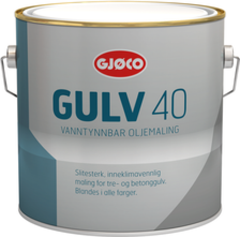 VANNTYNNBAR GULVMALING I 40-GLANS A BASE 2,7L