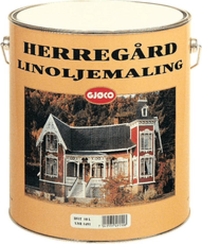 LINOLJEMALING OKSYDRØD BASE 10L