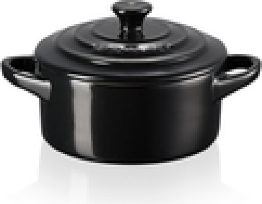 MINIGRYTE STENTØY SORT 10CM 0,25L