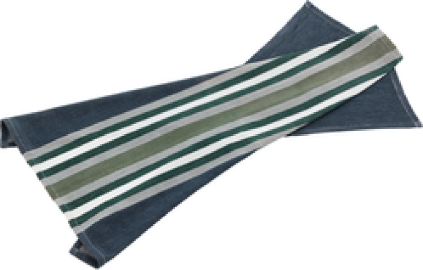 KJØKKENHÅNDKLE ELLIE 70 X 50 CM OLIVE/GRÅ/BLÅ BAMBUS/BOMULL