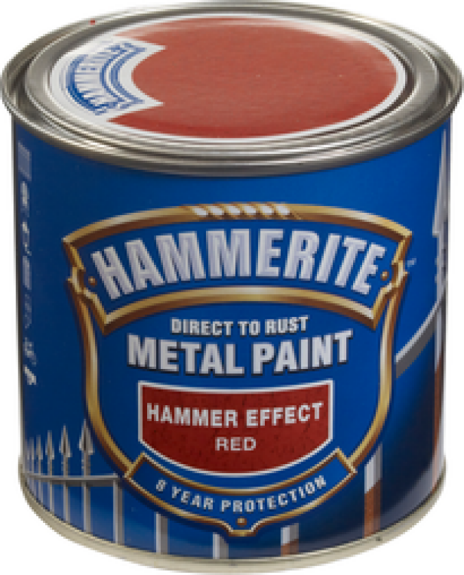 Bilde av METALLMALING RØD 250ML