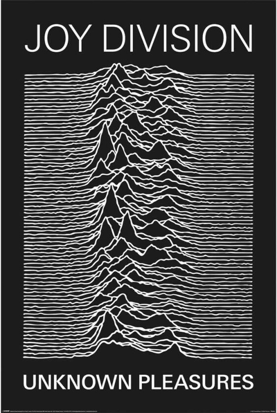 Joy Division (Unknown Pleasures) Plakat