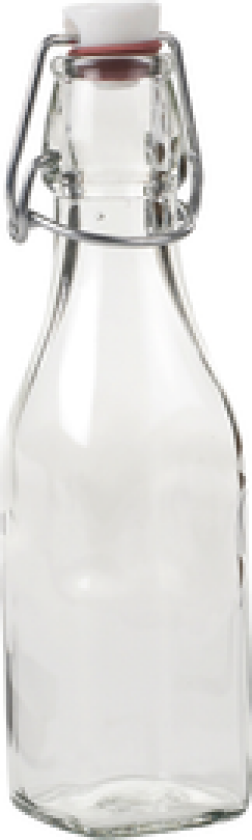 PATENTFLASKE GLASS 0,25L