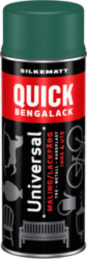 Spray Universal Silkematt Calsedon Grønn 5998 400ml