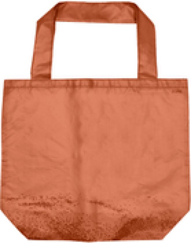 SHOPPINGVESKE TERRACOTTA/AKKAR