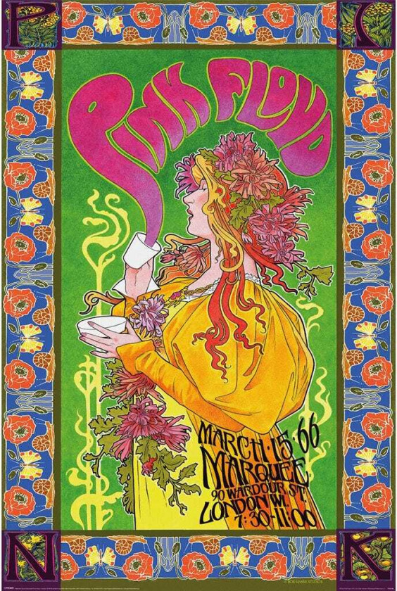 Pink Floyd (Pink Floyd '66) Plakat