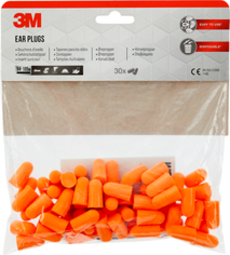 ØREPROPPER 1100 ØKONOMI 30 PAR