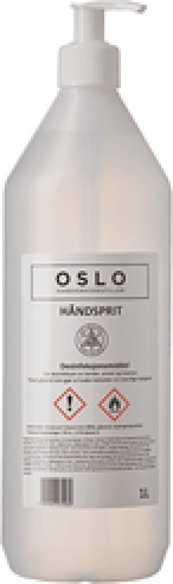 HÅNDSPRIT 80% PUMPETOPP 1L