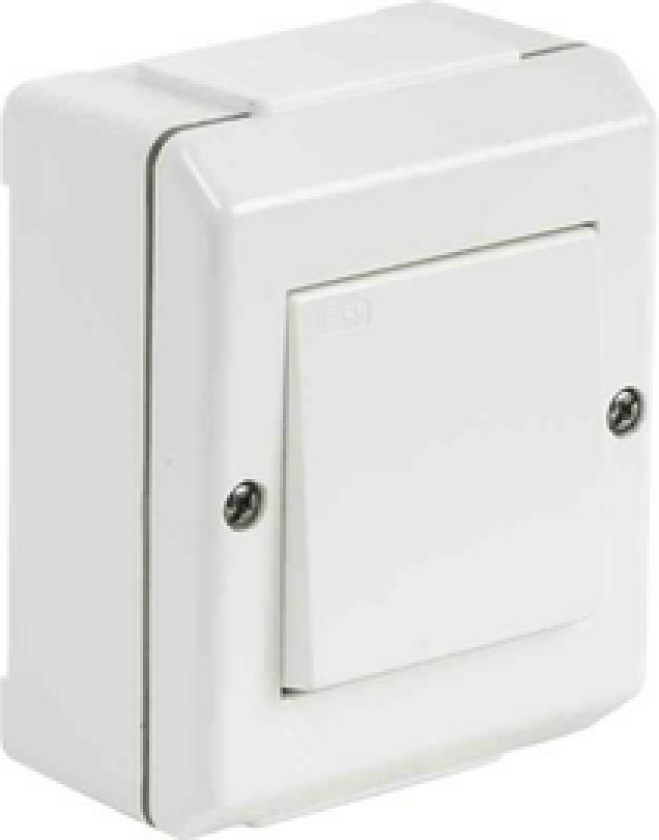BRYTER VANNTETT FOR VEGG IP55 KAPSLET