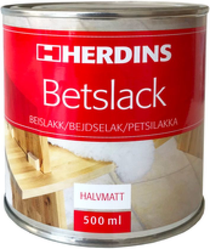 BEISLAKK HALVMATT 500ML