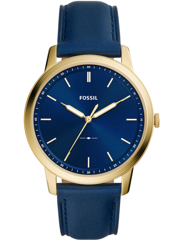 The Minimalist 3H FS5789 - Kvarts - Gull - Herreklokker - Skinn - Mineral