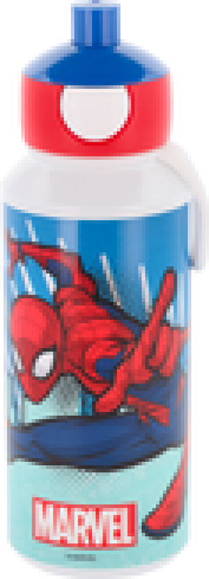 DRIKKEFLASKE POP-UP CAMPUS 400ML SPIDERMAN