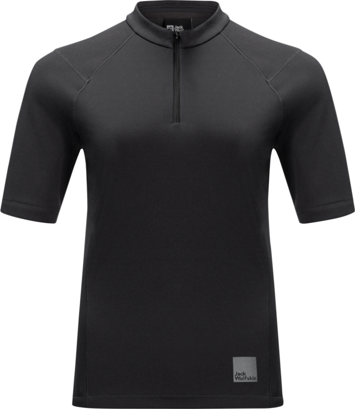 Women's Bike Commute Half Zip T-Shirt L, Phantom