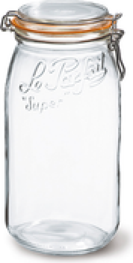 SYLTETØYGLASS 3L
