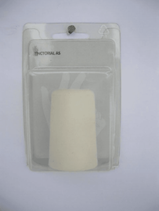 DØRSTOPPER HVIT 60MM