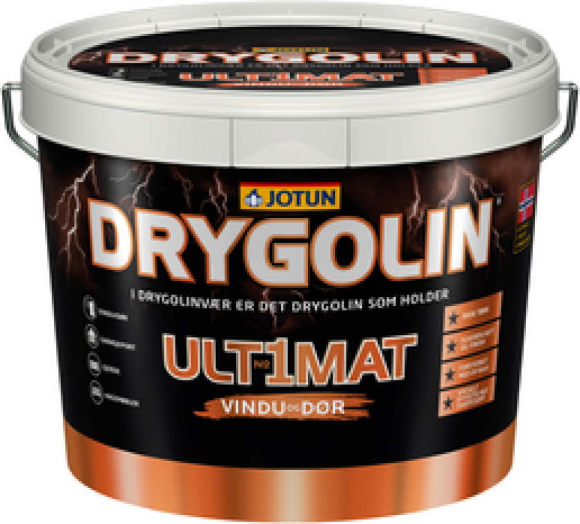 DRYGOLIN ULTIMAT VINDU/DØR OKSYDRØD-BASE 2,7L