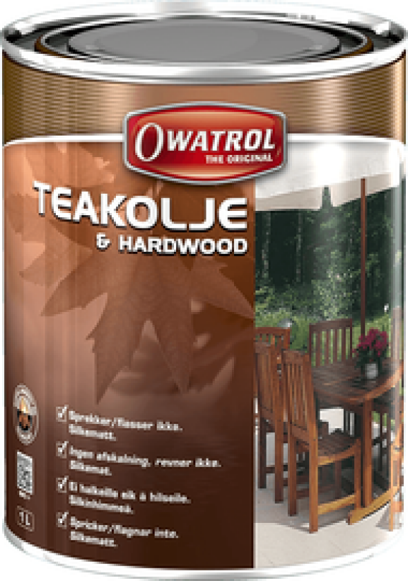 TEAKOLJE 1L