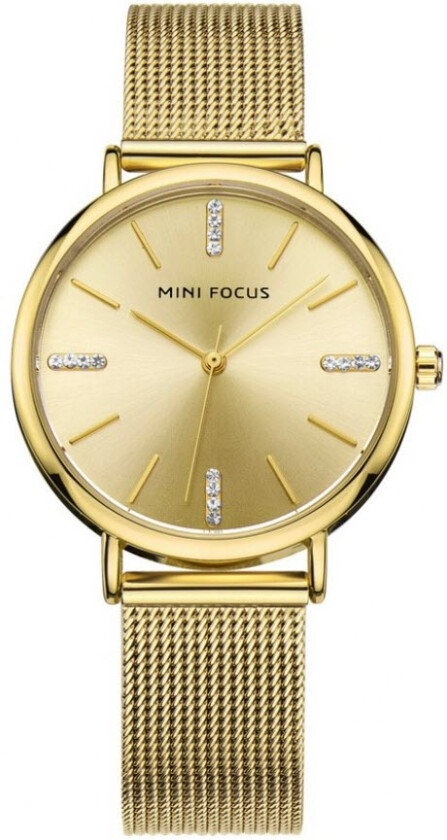 Mesh Golden - Kvarts - Gull - Dameklokker - Meshlenke - Mineral