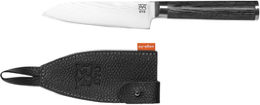 KOKKEKNIV OPAL SANTOKU GRÅ 12CM