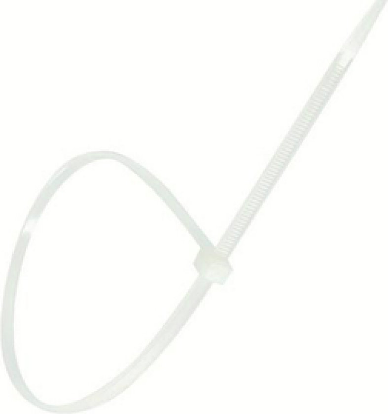 STRIPS 4,8X200MM TRANSPARENT 20STK