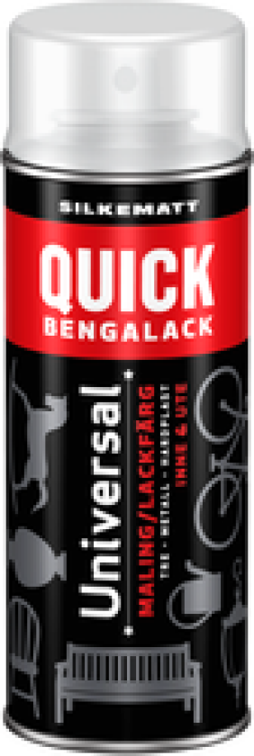 Spray Universal Silkematt Klar Fargeløs 2222 400ml