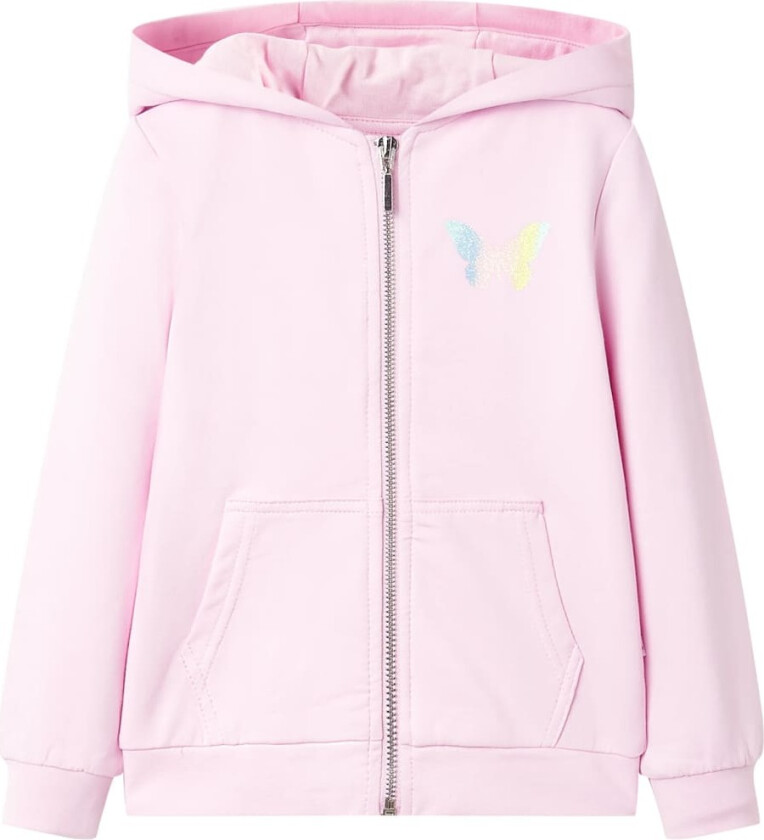 Hettegenser for barn lyserosa 104